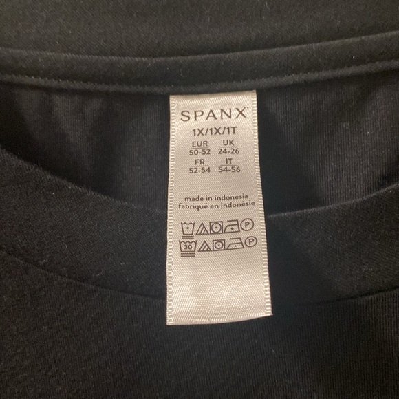New W/O tags Black spanx body suit 1x SPANX - Picture 2 of 4